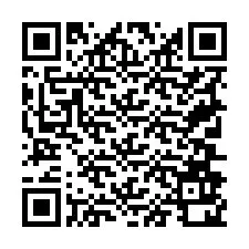 Código QR para número de teléfono +19706920771