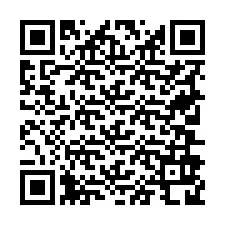 QR-koodi puhelinnumerolle +19706928872