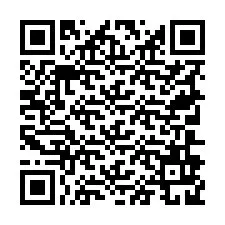 Código QR para número de teléfono +19706929554