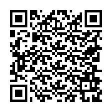 QR kód a telefonszámhoz +19706929566