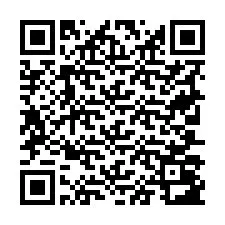 QR-Code für Telefonnummer +19707083392