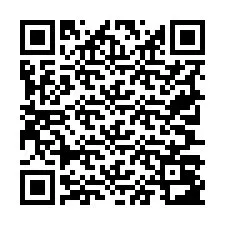 QR Code สำหรับหมายเลขโทรศัพท์ +19707083939