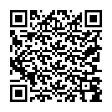 QR Code สำหรับหมายเลขโทรศัพท์ +19707084021