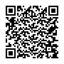 Código QR para número de teléfono +19707085527