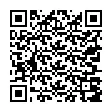 Código QR para número de teléfono +19707087838