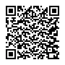 Código QR para número de telefone +19707220335