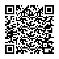 Código QR para número de teléfono +19707220758