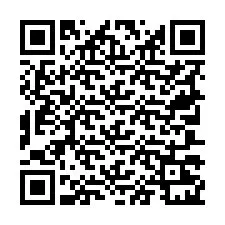 Código QR para número de teléfono +19707221018