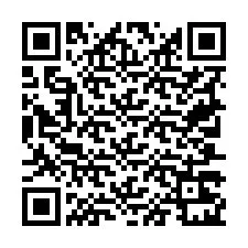 Código QR para número de teléfono +19707221899