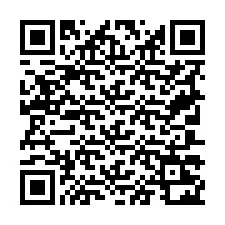 Código QR para número de telefone +19707222441