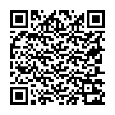 QR-koodi puhelinnumerolle +19707222442