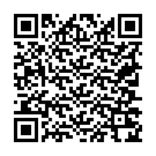 Kode QR untuk nomor Telepon +19707224279