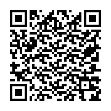 Código QR para número de telefone +19707224483