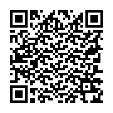 QR-koodi puhelinnumerolle +19707224654