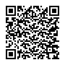 Codice QR per il numero di telefono +19707224994