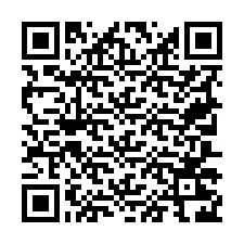 Kode QR untuk nomor Telepon +19707226759