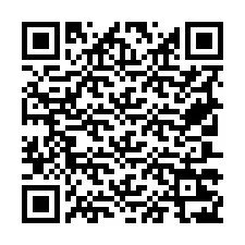 Código QR para número de telefone +19707227443