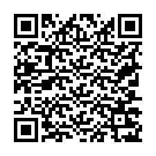 QR Code pour le numéro de téléphone +19707227591