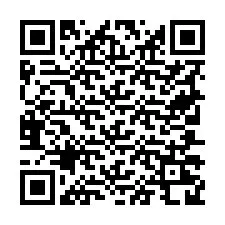 Kode QR untuk nomor Telepon +19707228286