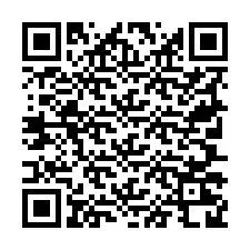 QR-code voor telefoonnummer +19707228324