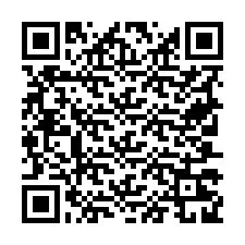 QR kód a telefonszámhoz +19707229096