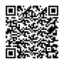 Codice QR per il numero di telefono +19707229097