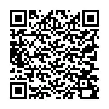 QR kód a telefonszámhoz +19707290738