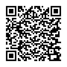 Código QR para número de telefone +19707292134