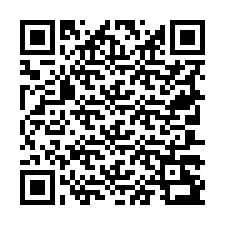 Codice QR per il numero di telefono +19707293844