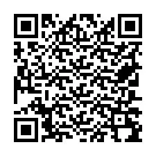 Codice QR per il numero di telefono +19707294257