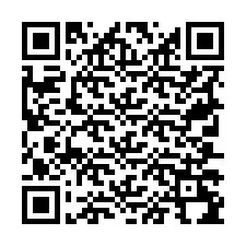 Código QR para número de teléfono +19707294290