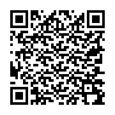 QR-koodi puhelinnumerolle +19707294684