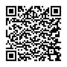 Código QR para número de teléfono +19707298690