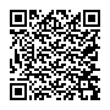 Codice QR per il numero di telefono +19707299799
