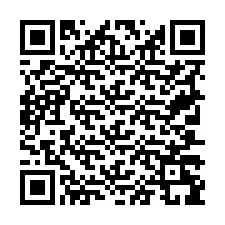 QR-code voor telefoonnummer +19707299991