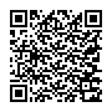 Código QR para número de telefone +19707322734