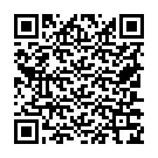 Código QR para número de telefone +19707324257