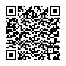 Código QR para número de telefone +19707326609