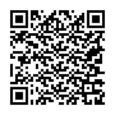 Código QR para número de teléfono +19707329075