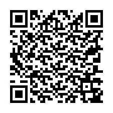 Codice QR per il numero di telefono +19707347540