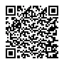 QR-code voor telefoonnummer +19707501524