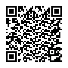 QR Code pour le numéro de téléphone +19707502196