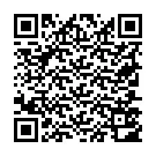 QR kód a telefonszámhoz +19707502686