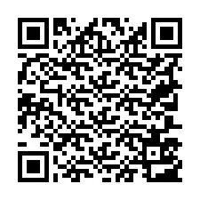 QR-Code für Telefonnummer +19707503519