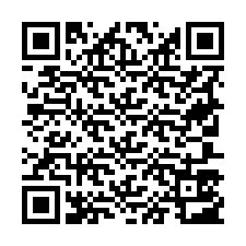 QR Code pour le numéro de téléphone +19707503802