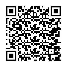 QR kód a telefonszámhoz +19707505995