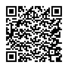 QR Code for Phone number +19707508379