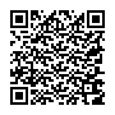 QR Code สำหรับหมายเลขโทรศัพท์ +19707606344