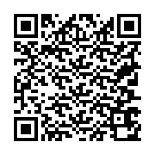 QR Code pour le numéro de téléphone +19707670171