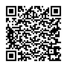 QR код за телефонен номер +19707671826